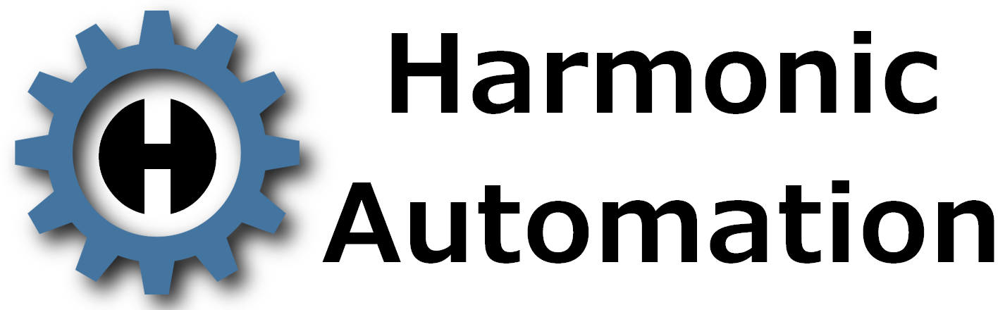 HarmAuto Logo White Background Shadow v3